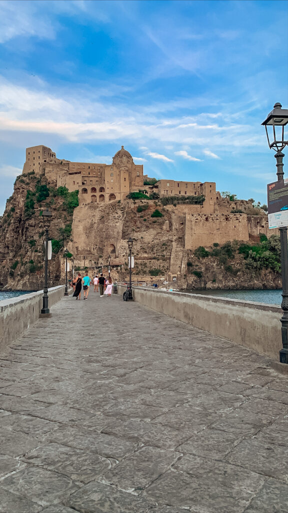 aragonese castle in ischia