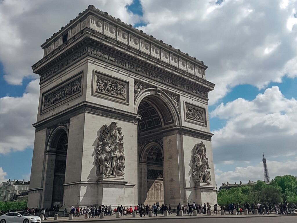 Champs-Elysees in Paris, France