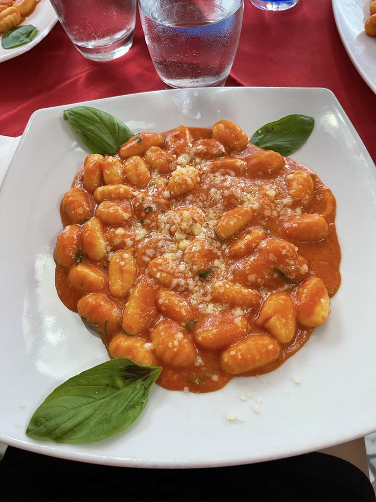 Gnocchi traditional food in Italy