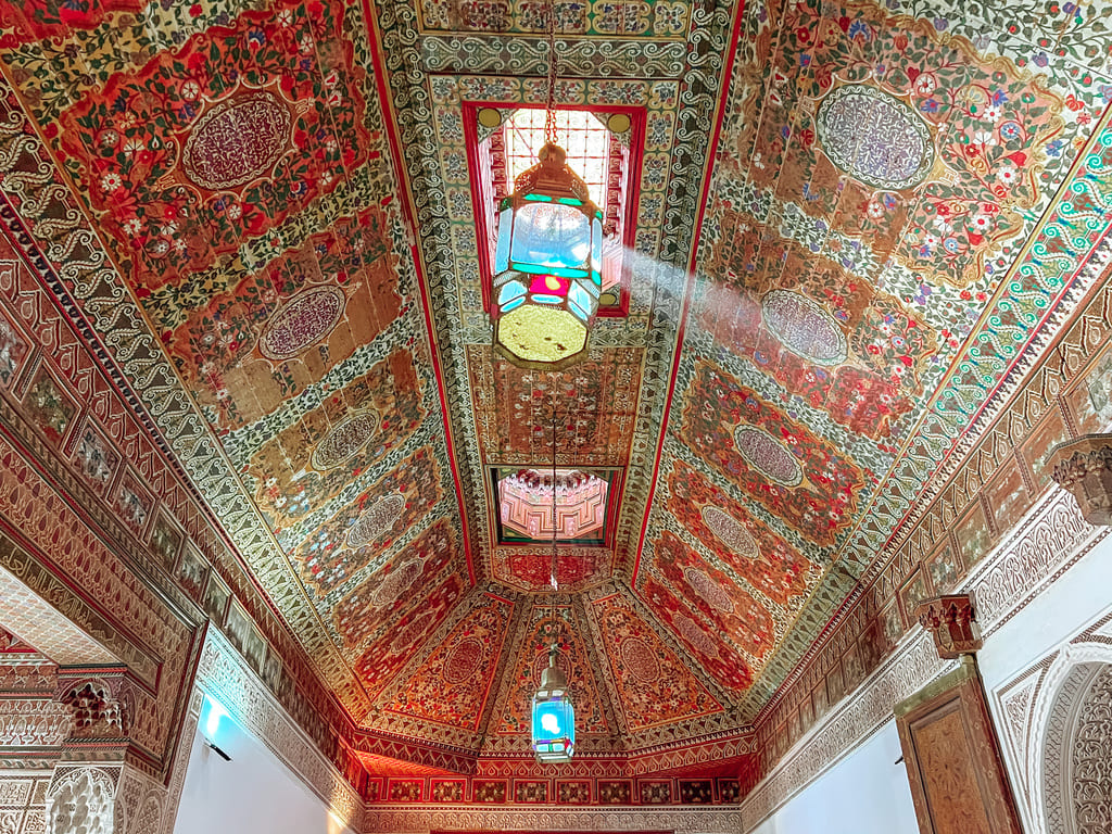 Bahia temple in Morocco