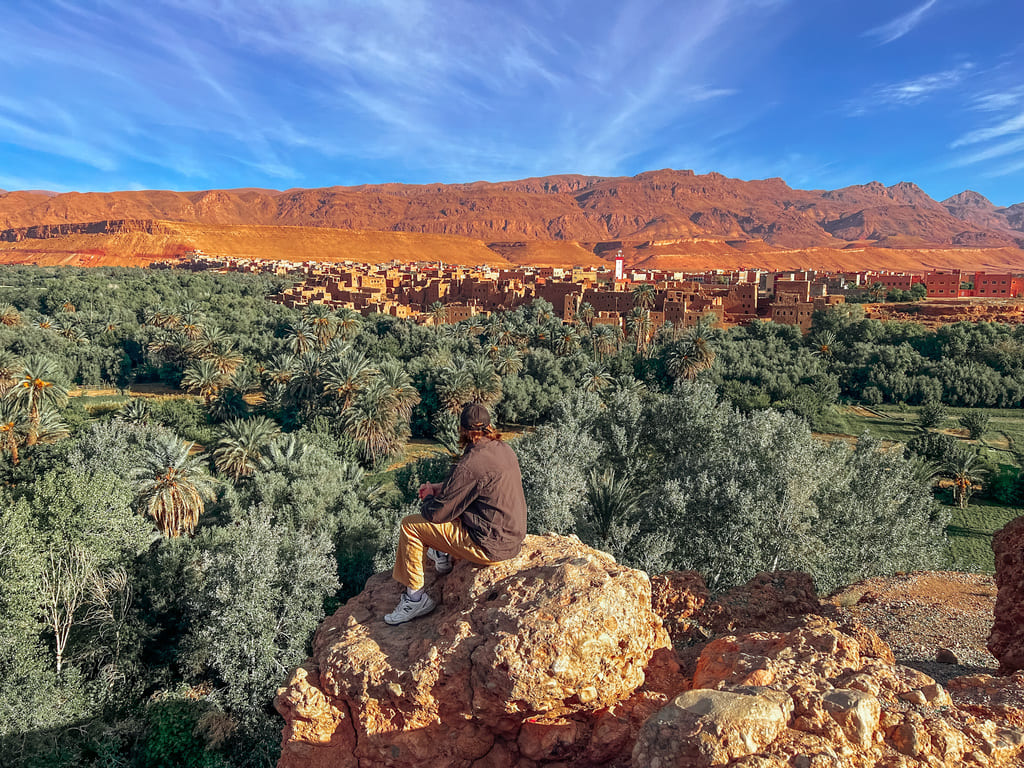 On the 3 day tour to theSahara Desert